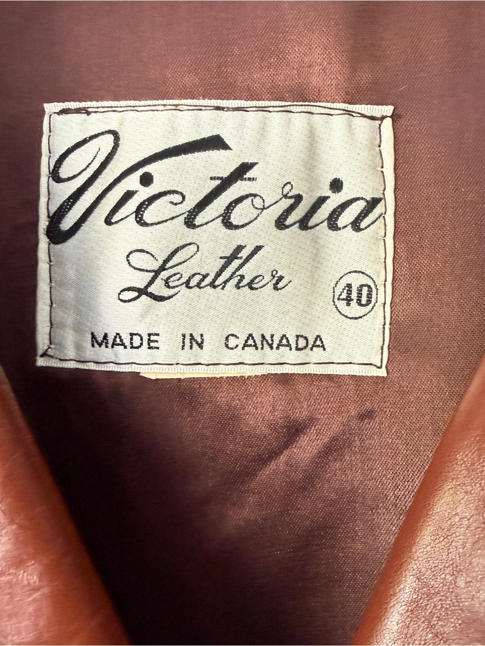 Women’s Brown Leather Trench Coat - Picture 2 of 7